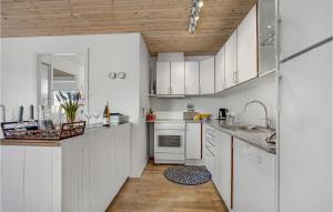 Η κουζίνα ή μικρή κουζίνα στο Nice Home In Skagen With Wifi