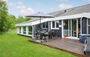 Zahrada ubytování Holiday Home Rævevej Bindslev
