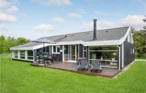 Zahrada ubytování Holiday Home Rævevej Bindslev