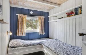 Postel nebo postele na pokoji v ubytování Holiday Home Rævevej Bindslev