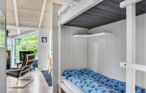 Postel nebo postele na pokoji v ubytování Holiday Home Rævevej Bindslev