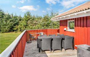 Balkón nebo terasa v ubytování Holiday Home Olgavej Iv