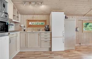 Kuchyň nebo kuchyňský kout v ubytování Holiday Home Olgavej Iv