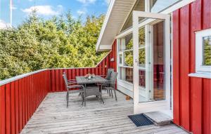 Balkón nebo terasa v ubytování Holiday Home Olgavej Iv