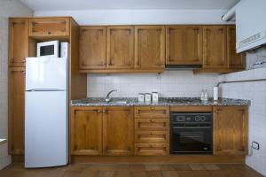 Kuchyň nebo kuchyňský kout v ubytování LA GINESTA 1, Apartaments de munyanya