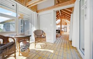 Posezení v ubytování Holiday Home Tulipanvej Fjerritslev I