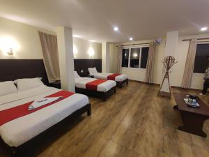 Gulta vai gultas numurā naktsmītnē Hotel My Dream