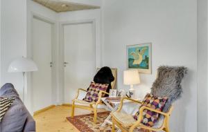 Ruang duduk di Holiday Home Illeborgvej Iii