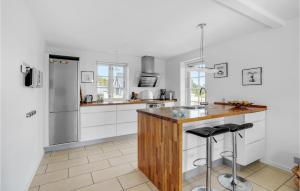 Nhà bếp/bếp nhỏ tại Holiday Home Vestergade Rømø Xi