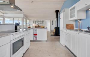 Η κουζίνα ή μικρή κουζίνα στο 3 Bedroom Nice Home In Faaborg