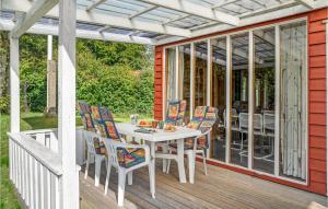 Balkon oz. terasa v nastanitvi Holiday Home Bindslev 10