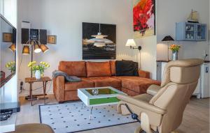 Χώρος καθιστικού στο Nice Apartment In Allinge With Wifi