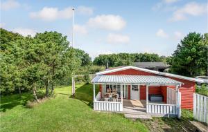 Vrt pred nastanitvijo Holiday Home Bindslev 10