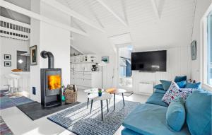 Posezení v ubytování Holiday Home Sydslugen Blåvand Ii