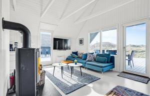 Posezení v ubytování Holiday Home Sydslugen Blåvand Ii
