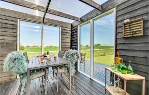 Μπαλκόνι ή βεράντα στο Two-Bedroom Holiday Home In Lemvig