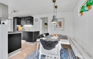 Η κουζίνα ή μικρή κουζίνα στο Holiday Home Grønningen Hejls X