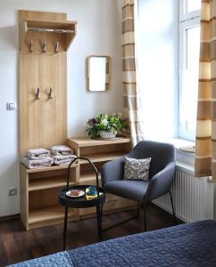 Posezení v ubytování Apartmány U Aloise