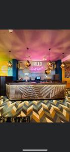 Istumisnurk majutusasutuses Summer Breeze Deluxe Caravan Rental