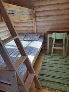Postel nebo postele na pokoji v ubytování Suurepera puhkekeskuse saunamaja