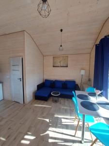 Khu vực ghế ngồi tại Domki Brzózki Kosewo