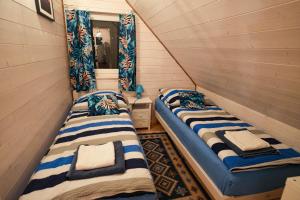 Кровать или кровати в номере Kwiat Paproci