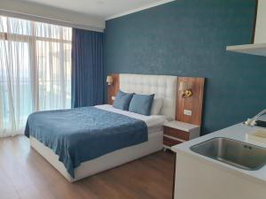 Letto o letti in una camera di The Fresh Wave hotel