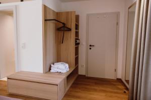 Postel nebo postele na pokoji v ubytování Achs-Wendelin Weinlofts + 12 fotografií