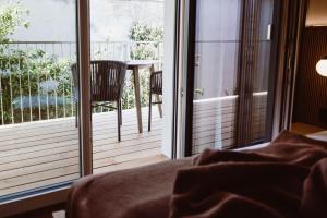 Posezení v ubytování Achs-Wendelin Weinlofts