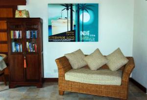 Posezení v ubytování Mango Tree Villas Jimbaran Bali