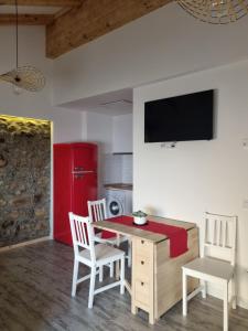 Η κουζίνα ή μικρή κουζίνα στο Apartamento La Fragua 1 +16 φωτογραφίες