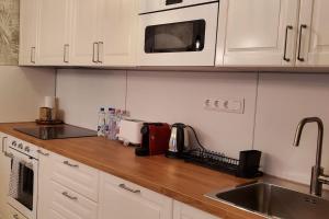 A kitchen or kitchenette at DN Green apartment