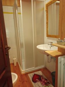 Kopalnica v nastanitvi Albergo Martinet