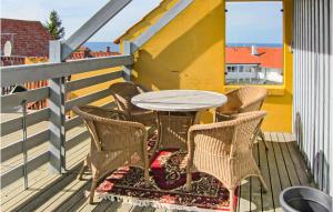 Μπαλκόνι ή βεράντα στο Lovely Apartment In Gudhjem With Wifi