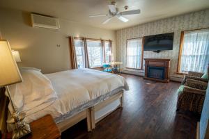 Voodi või voodid majutusasutuse Albergo Allegria Hotel & Breakfast Restaurant toas