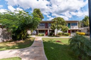 Zahrada ubytování Beach Apartment Villas Jubey, Emotion access