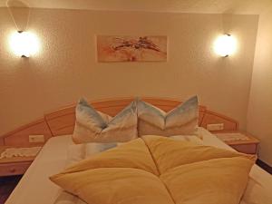 Posteľ alebo postele v izbe v ubytovaní Haus zur Mühle