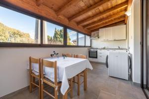 Η κουζίνα ή μικρή κουζίνα στο Villa Eleonora Residence App to 1