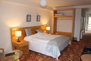 Voodi või voodid majutusasutuse Hotel Hirtshals toas