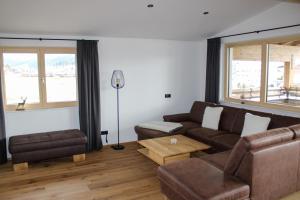 Posezení v ubytování Appartements Plus