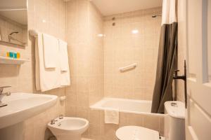 Kúpeľňa v ubytovaní Hotel Casa Palacio la Sal