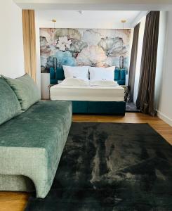 Łóżko lub łóżka w pokoju w obiekcie Boutique Villa Isabelle