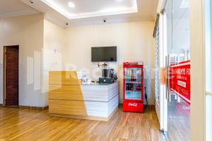 Kuchyň nebo kuchyňský kout v ubytování Adam Malik Guesthouse near Regale ICC Medan Mitra RedDoorz