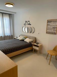 Ένα ή περισσότερα κρεβάτια σε δωμάτιο στο Precioso apartamento exterior en Zaragoza centro.