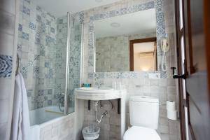Kúpeľňa v ubytovaní Hotel Casa Palacio la Sal