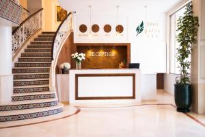 Lobbyen eller receptionen på Hotel Safia