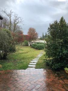 A garden outside Poggio Savelli