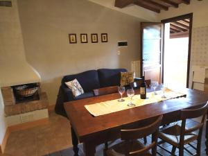 Posezení v ubytování Antonella House -Podere della Collina