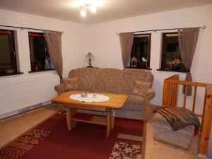 Et opholdsområde på Ferienhaus Sontag