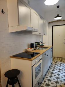 Kuchyňa alebo kuchynka v ubytovaní Studio apartment Frano